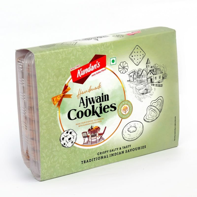 Kundan's Ajwain Cookies 300Gm | Mid Day Snacks | Tasty