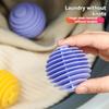 SQUICKLE Laundry Anti-Tangle Washing Balls || Fabric Softener & Anti-Wrinkle Dryer Balls For Washing Machine || Reusable Washer Balls for Tangled-Free Clothing (3Pcs Washing Balls) view 2