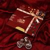 DESSERTSPRING Warm Greetings - 185G - Message Box - Red - Combo Of Diwali + Happybirthday + Anniversay - Gift Hamper, Formal Gifting, Corporate Gitfing, Chocolate Gift Pack view 2