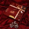 DESSERTSPRING Warm Greetings - 185G - Message Box - Red - Birthday - Gift Hamper, Formal Gifting, Chocolate Gift Pack view 2