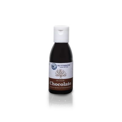 ButtrBoys Concentrated Choco White Food Gel Colour For Cakes Cookies And Other Desserts Colouring agent Baking Gel 28 ML