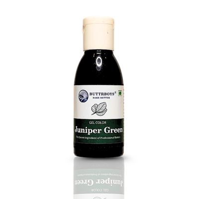 ButtrBoys Concentrated juniper green Food Gel Colour For Cakes Cookies And Other Desserts Colouring agent Baking Gel 28 ML