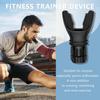 SPIRITUAL HOUSE Breathing Trainer, Lung Capacity Exercise Device and Lung Exerciser for Respiratory Muscle Exercise and Increased Sports Breathing Fitness| Lungs Exercise Equipment | Men and Women | Black view 2