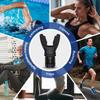 SPIRITUAL HOUSE Breathing Trainer, Lung Capacity Exercise Device and Lung Exerciser for Respiratory Muscle Exercise and Increased Sports Breathing Fitness| Lungs Exercise Equipment | Men and Women | Black view 4