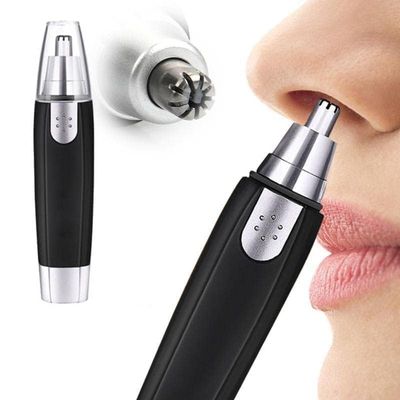 FLORY 3 in 1 Trimerm For Men & Women Nose & Ear beard Hair and Eyebrow Flawless Electronic for Dual-edge Blades Painless Hair Remover Trimmer,Eco Travel User Frindly Washable