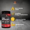 Alpha Labz Extreme Pre-Workout Supplement with Beta-Alanine, Creatine, L-Citrulline, L-Arginine For Performance | Lean Muscles Building | Strength | Mental Focus | Energy Boost | Explosive & Powerful Pumps | Next Generation Preworkout Formulation & C view 3