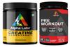 Alpha Labz Extreme Pre-Workout Supplement with Beta-Alanine, Creatine, L-Citrulline, L-Arginine For Performance | Lean Muscles Building | Strength | Mental Focus | Energy Boost | Explosive & Powerful Pumps | Next Generation Preworkout Formulation & C view 1