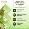 Herbal Spirit Methi Seeds, Curry Leaves Powder & Amla Powder for Hair Growth | Organic Amla Powder, Kadi Patta Leaves And Fenugreek Seeds Powder | 100gm each (Pack of 3) view 2