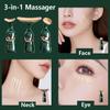 3 in 1 Anti Wrinkles Face Neck Eyes Massager,Vibration Facial Massager for Skin Care,Face Sculpting Tool Multifunctional Neck Face Massager Beauty Device view 4