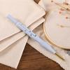 MERISHOPP Cotton Punch Needle Fabric DIY Embroidery Knitting Crafts Monk Cloth 34cmx34cm|Crafts|Needlecrafts & Yarn|Embroidery & Cross Stitch|Hand Embroidery Cloth & Canvas|Embroidery Cloth/Fabric view 2