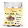 ManHar Organics Millet Nutty Ladoo Jar 300g (20 Pcs) - Healthy, Guilt-Free Snack | Made with Dry Fruits & Jaggery, No Added Sugar | Rich in Fiber & Nutrients | Energy Booster | Keto-Friendly | Gluten-Free view 1