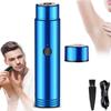 Mini Portable Electric Shaver for Men, Women & Unisex, Washable USB Beard Shaver and Trimmer for face, Under Arms, Painless Shaving Wet and Dry Use, Low-Noise, pocket & travel friendly view 2