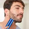 Mini Portable Electric Shaver for Men, Women & Unisex, Washable USB Beard Shaver and Trimmer for face, Under Arms, Painless Shaving Wet and Dry Use, Low-Noise, pocket & travel friendly view 3