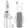 DOCAT Handheld Portable Bidet Spray Bottle for Toilet Retractable Bidet Angled Nozzle Jet Spray for Personal Hygiene Care with 2 Nozzles and Travel Pouch Bag (4 Modes Electric) view 1