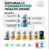 RTB KOMBUCHA Health Drink Combo of 4-250ml Each (Pineapple, Mango, Orange & Mixed Berries) Helps in Immune System & Digestive System(Kombucha Culture, Fruit Pulp & Organic Sugar) Gluten Free, Non-GMO view 3