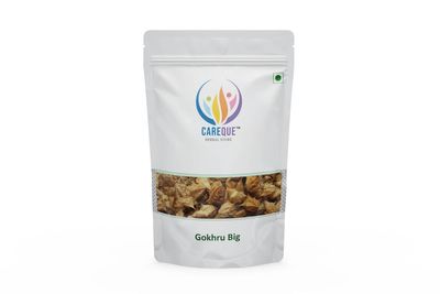 CAREQUE Gokhru Big Whole - Gokharu Bada - Gokshura-Pedalium Murex  Large Caltrops Seeds_1000 Gram