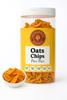 Dhanigreens Organics Salty Oats Chips Peri Peri Flavour-150gm (Pack of 1)| Natural Ingredients Snacks | Gluten-Free, Baked, Munchies, Transfat Free, Dietary Fiber | High in Protein | Lightly Seasoned view 1
