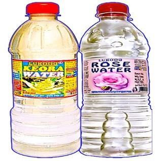 KR600 Keora 600ml+Rose 600ml (Combo Pack of 2 bottle) Use For Biryani,Pulao,Fried Rice any Sweets & Other Recipes,It must be your choice
