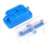 1/4 1/2 Multiple Pill Splitter Pill Cutter Splitting Tablet Divider Blue view 1