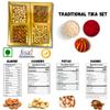 Almoda Creations Bhaidooj Festive Dryfruit Gift Box with Printed Message on Greeting Card (Design 2) view 2