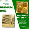 Almoda Creations Bhaidooj Festive Dryfruit Gift Box with Printed Message on Greeting Card (Design 2) view 3