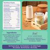 VeganDay Milky Magic (makes 1L Plant Milk) | Fresh, Unsweetened & Plant-Based (PlantCa) | Just add water & blend | Dairy-free, Lactose-free | Zero added sugar, Zero Cholesterol, Zero Preservatives (Pack of 500ml x 2) view 2