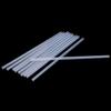 ATORSE 10 Pieces Reusable Clear Hard PVC Drinking Straws+1 Piece Cleaning Brush for Mason Jar and Tumblers Home Party Tableware view 3