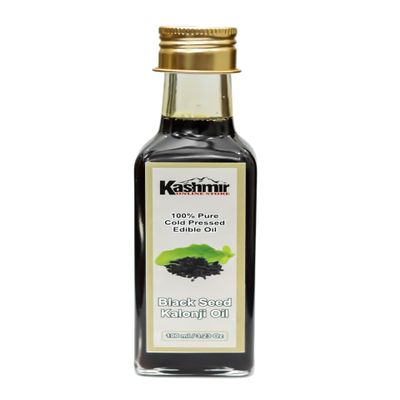Kashmir Black Seed Oil (Kalonji Oil) | 100% Pure Cold Pressed & Unrefined | Edible Oil for Immunity, Hair & Skin(100ML)