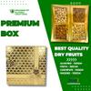 Almoda Creations Dry Fruit Gift Hamper Laxmi Ganesh Yantra Tika Set for All Occassions Bhai dooj Diwali (Design 2) view 3