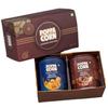 POPPACORN Gourmet Popcorn Gift Pack, Tin (280g, Brown 2 Pack) view 1