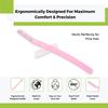 Caredone Reusable Beauty Face Razor for Women Facial Hair - 3 | For Eyebrows, Upper Lip, Chin, Peach Fuzz, Forehead, Unibrow, Sideburns | Perfect for makeup base | Dermaplaning Tool. (C44-FacialHairRemovalRazor) view 3