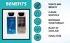 QELICA Mens and Womens Polar Mint::Silver Elaichi Instant Mouth Freshner Spray | Longlasting Freshness, Gumand Tooth Protection |Multi | 10 G (Pack of 2) view 4