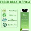 QELICA Mens and Womens Paan Brust, Strawberry Splash Instant Mouth Freshner Spray | Longlasting Freshness, Gumand Tooth Protection |Multi | 10 G (Pack of 2) view 3
