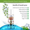 QELICA Mens and Womens Polar Mint & Double Apple Instant Mouth Freshner Spray | Longlasting Freshness, Gumand Tooth Protection |Multi | 10 G (Pack of 2) view 3