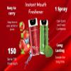 QELICA Mens & Womens Paan Chuski And Strawberry Mint Instant Mouth Freshner Spray | Longlasting Freshness, Gumand Tooth Protection |Multi | 10 G (Pack of 2) view 3