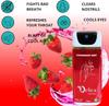 QELICA Mens & Womens Strawberry Instant Mouth Freshner Spray | Longlasting Freshness, Gumand Tooth Protection |Multi | 10 G (Pack of 2) view 2