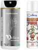 QELICA Mens and Womens Silver Elachi & Double Apple Instant Mouth Freshner Spray | Longlasting Freshness, Gumand Tooth Protection |Multi | 10 G (Pack of 2) view 1