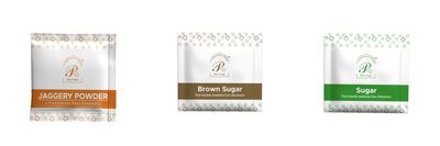 Rahul White Sugar Sachet (5G Each X 500Pcs) Pack of 1Kg Brown Sugar Pack of 1Kg & Jaggery Powder Pack of 500gm Pure Heavenly Sweetness & Traditional Desi Shakkar Gur, Gud Powder, Sharkara Bellam Nattu Sakkarai, Vellam (2.5Kg)