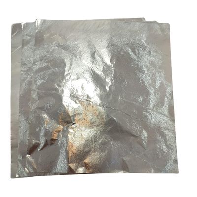 Besurakshit 150 Pre-Cut Roti Wrapping Aluminium Foil Sheets | Pack of 3 x 50 Sheets | Silver Foil Sheets 220x250mm | Easy to Use, Tear-Resistant & Hygienic Foil Wraps for Kitchen, Lunch, and Travel