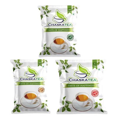 Aromatic Assam Trio CHASKATEA Premium Masala (500g) + Supreme S9 Dust (1kg) + Classic (250g) Handpicked Crafted for Chai Lovers with Authentic Traditional Taste and Aroma [Combo Pack of 3]