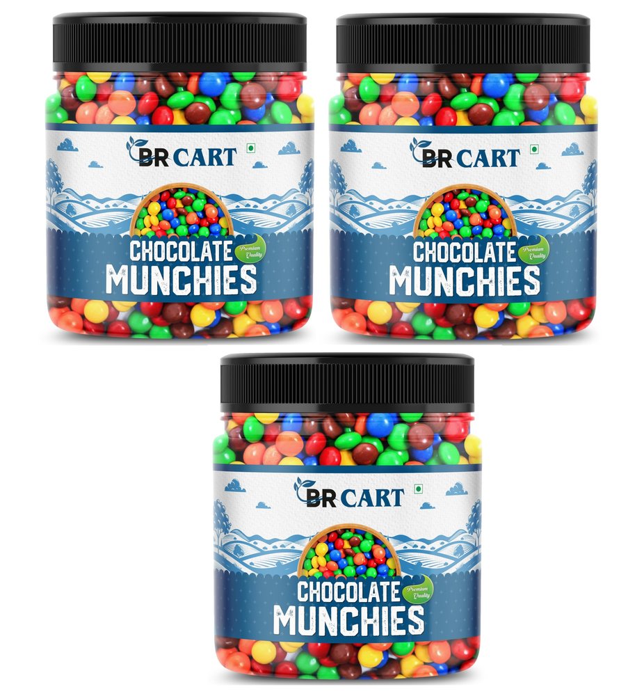 BR Cart Colourful Chocolate Buttons | Gem's | Chocolate Munchies | Gems Buttons Chocolate Candy | Gems Chocolate (400 Gram X 3)