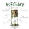 BIO Dried Rosemary Leaves | For Herbal Rosemary Tea, Hair Growth and Food Seasoning | 60gm |Pack of 8||New-BIO-07-Pack of 8 view 2