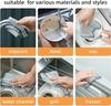 Ahuja Mart Multipurpose Wire Dishwashing Rags for Wet and Dry Stainless Steel Scrubber Non-Scratch Wire Dishcloth for Kitchen Scrubber Dishes Sinks Counters Easy Rinsing Machine Washable (Pack of 10) view 3