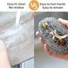 Ahuja Mart Multipurpose Wire Dishwashing Rags for Wet and Dry Stainless Steel Scrubber Non-Scratch Wire Dishcloth for Kitchen Scrubber Dishes Sinks Counters Easy Rinsing Machine Washable (Pack of 10) view 4