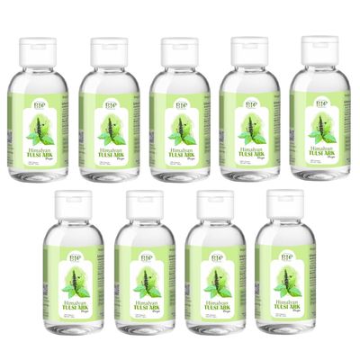 BIO Himalayan Tulsi ARK | Pure Tulsi Drops, Hydrosol | Pure Holy Basil Water for Skin Conditioning, Digestion and Immunity | 100 ml |Pack of 9||New-BIO-11-Pack of 9