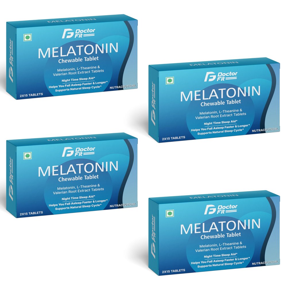 Melatonin 5mg Chewable Tablets with L-Theanine & Valerian Root Extract, Night Time Sleep Aid (120 Chewable Tablets)