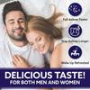 Melatonin 5mg Chewable Tablets with L-Theanine & Valerian Root Extract, Night Time Sleep Aid (120 Chewable Tablets) view 2