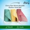 Clerry Non-Woven Reusable Kitchen Towel Rolls Multipurpose, Highly Absorbent and Durable Cleaning Cloths for Household, Kitchen & Bathroom | Kitchen Tissue Roll Pack of 2 (160 Sheets) view 2