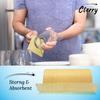 Clerry Non-Woven Reusable Kitchen Towel Rolls Multipurpose, Highly Absorbent and Durable Cleaning Cloths for Household, Kitchen & Bathroom | Kitchen Tissue Roll Pack of 2 (160 Sheets) view 3