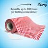 Clerry Non-Woven Reusable Kitchen Towel Rolls Multipurpose, Highly Absorbent and Durable Cleaning Cloths for Household, Kitchen & Bathroom | Kitchen Tissue Roll Pack of 2 (160 Sheets) view 4